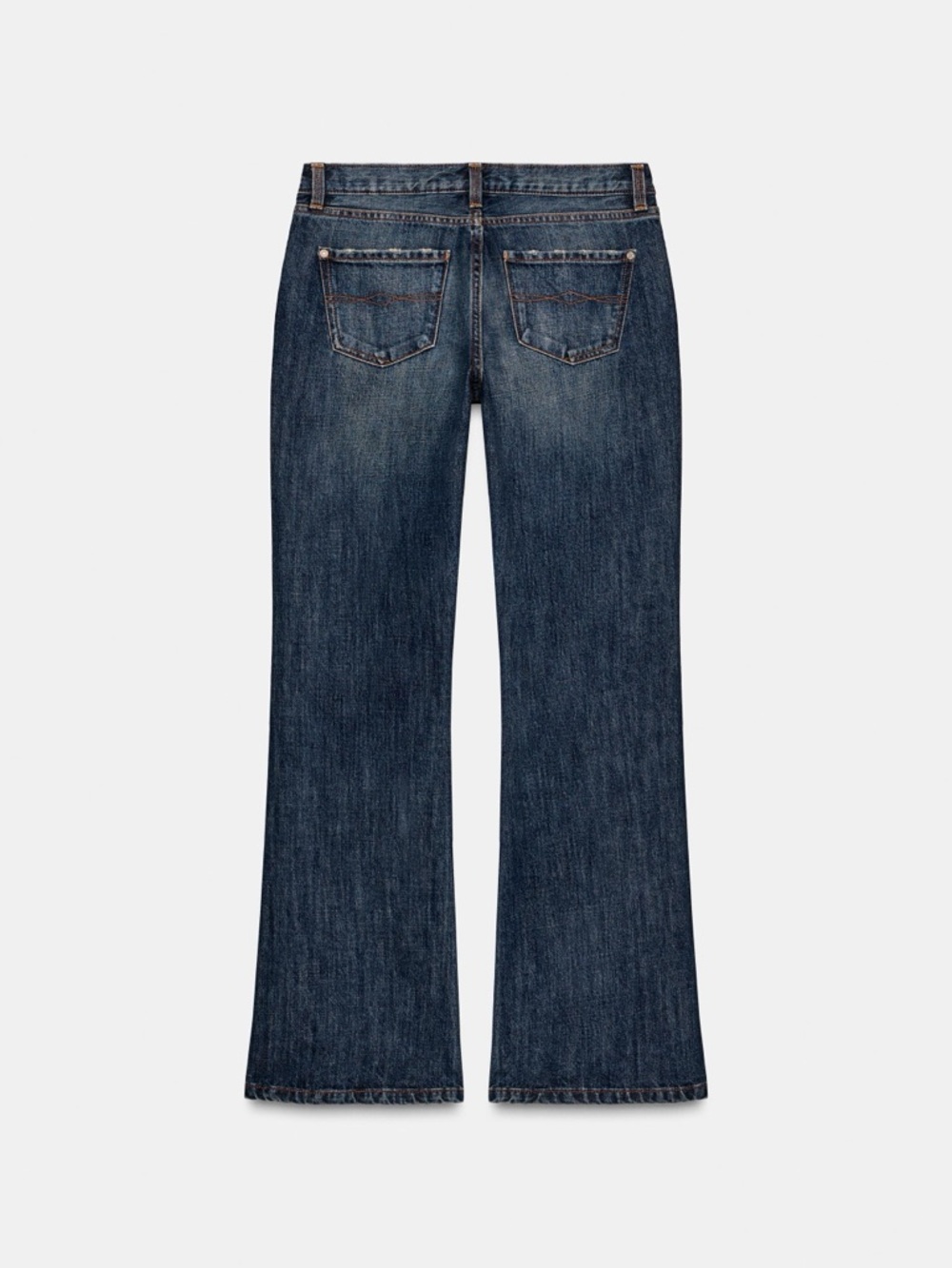 ZARA LOW RISE BOOTCUT JEANS - Picture 9 of 10